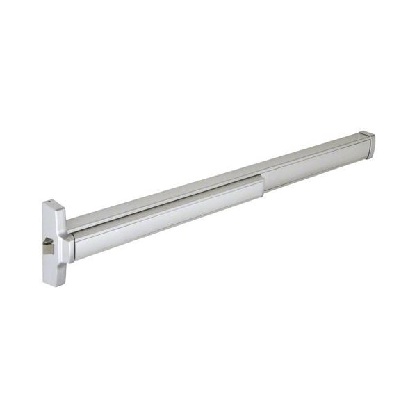 48 Model 2095 Grade 1 Rim Latch Panic Exit Device Left Hand Reverse Bevel W/ 'C' Strike 4 Foot Al